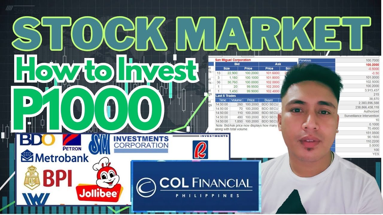 Paano mag Invest sa Stock Market Philippines? Col Financial Tutorial