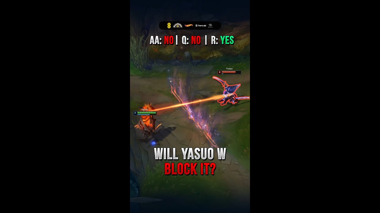 What other abilities does Yasuo block?