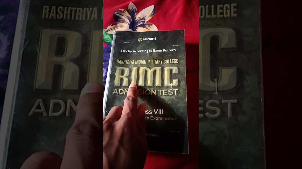 for RIMC exam preparation book