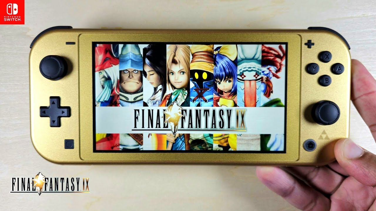 Final Fantasy 9 Nintendo Switch Lite Gameplay