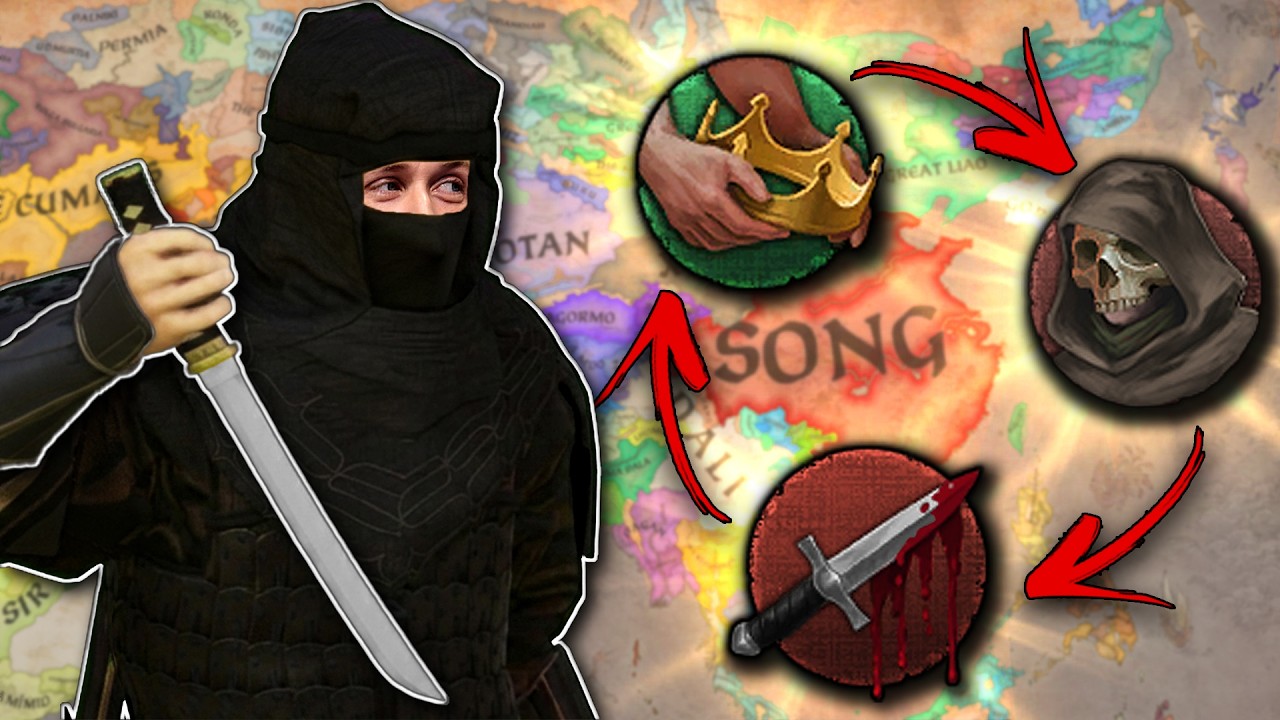 I Secretly Ruled the World as a NINJA in CK3!
