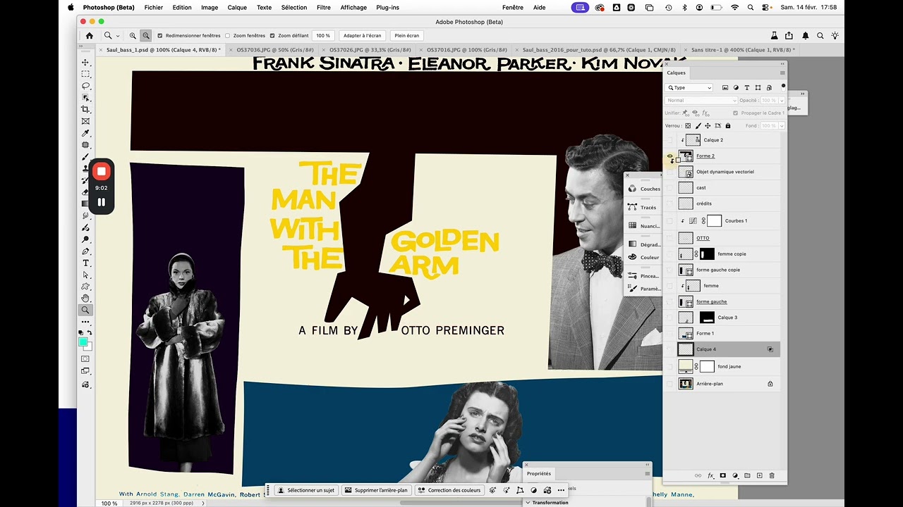 Photoshop Saul Bass