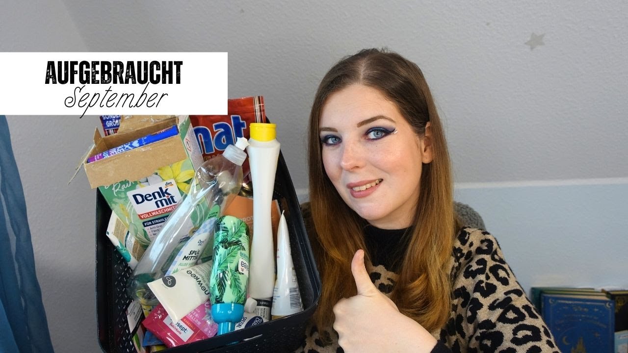 Aufgebraucht September 2025 | Hautpflege | Haarpflege | Make-up & Haushalt