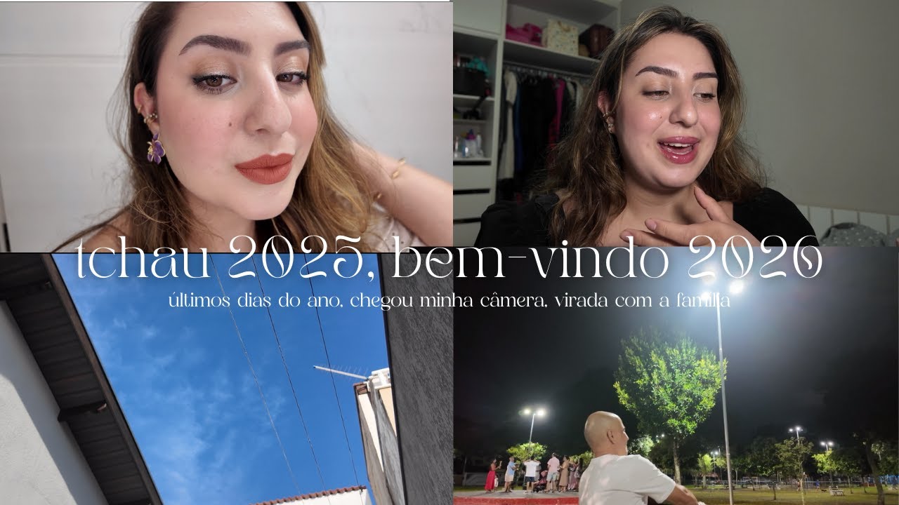 vlog de ano novo, metas de 2026, vida real, comprei minha osmo pocket