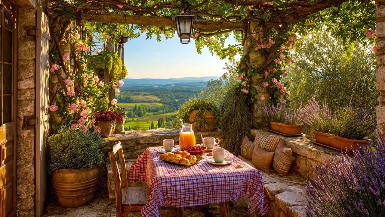 Countryside Life | Revive Your Heart with Soft Birdsong & Whispers of Wind on the Spring Balcony 🌸🌸