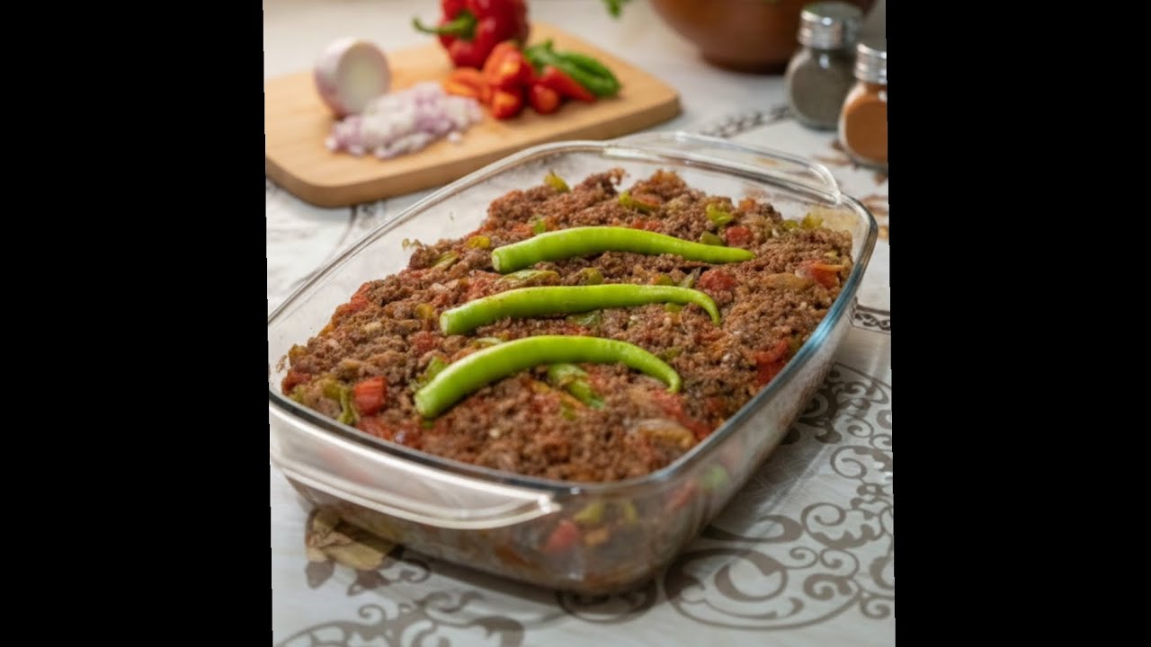 🔥أسرع وأسهل طاجن مسقعة بالفرن… طعم بيخلّي البيت كله يجوع!
