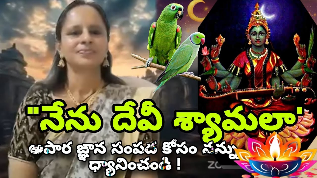 గుప్తనవరాత్రులు/శ్యామలాదేవి చైతన్యంతో ధ్యానం/Syamala Navaratrulu 2026/Magha Masam Special Meditation