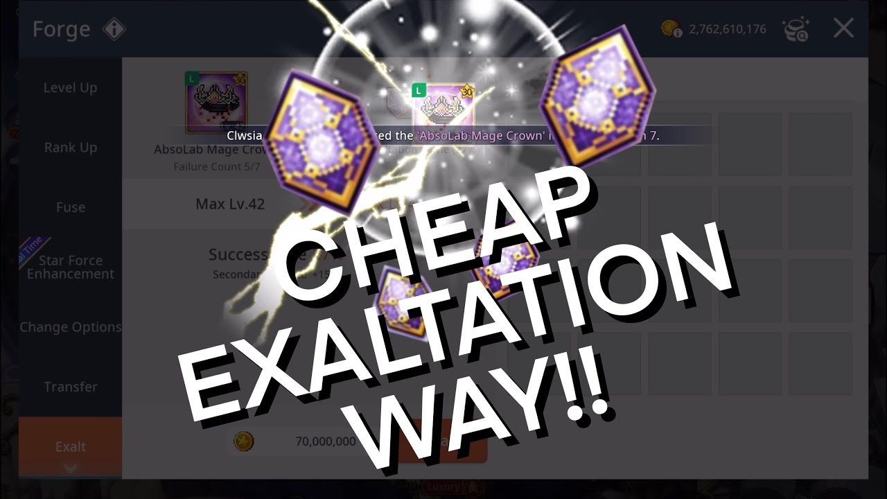 MaplestoryM - Another cheap way for exaltation, isn&rsquo;t it?