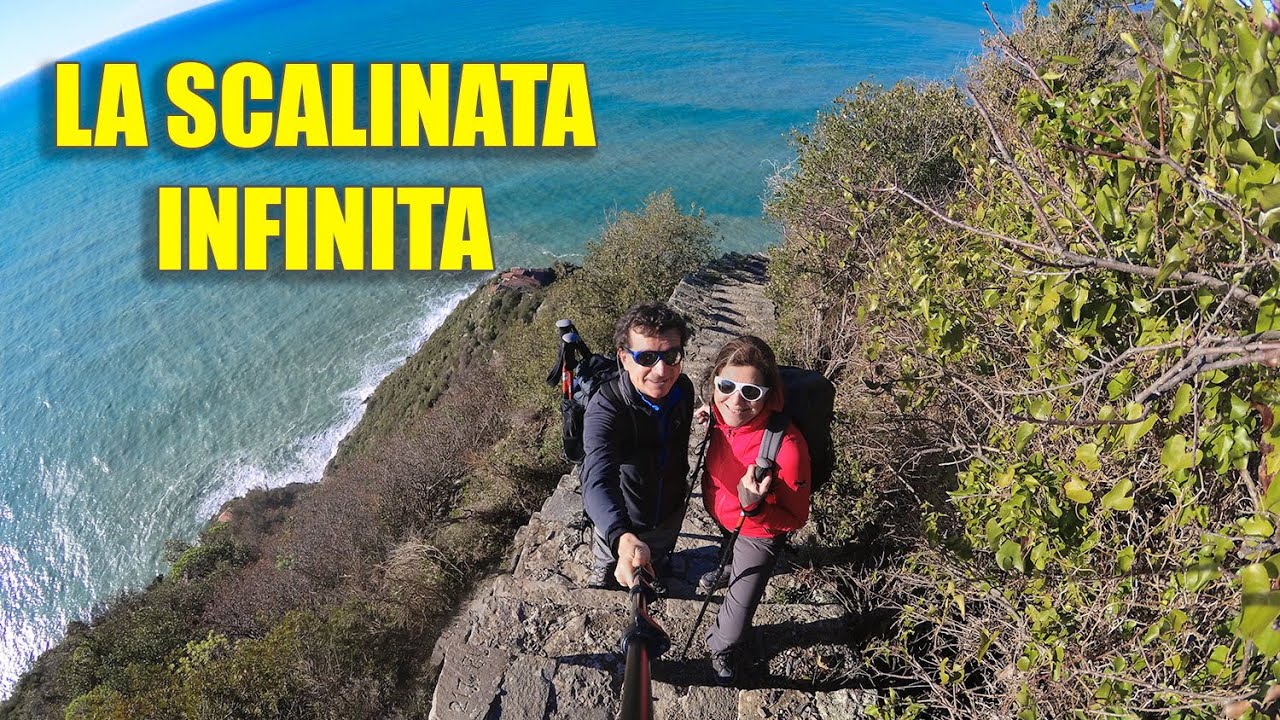 Monesteroli: la leggendaria scalinata da 1100 gradini a picco sul mare 🌊🥾