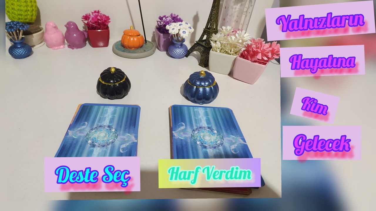 Yanlızlar için Tarot. Hayatınıza kim girecek. Harf Verdim. Deste seç🌼🤍