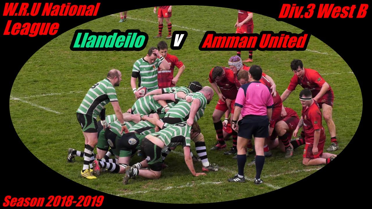 22.Llandeilo R.F.C v Amman United R.F.C   2018-2019