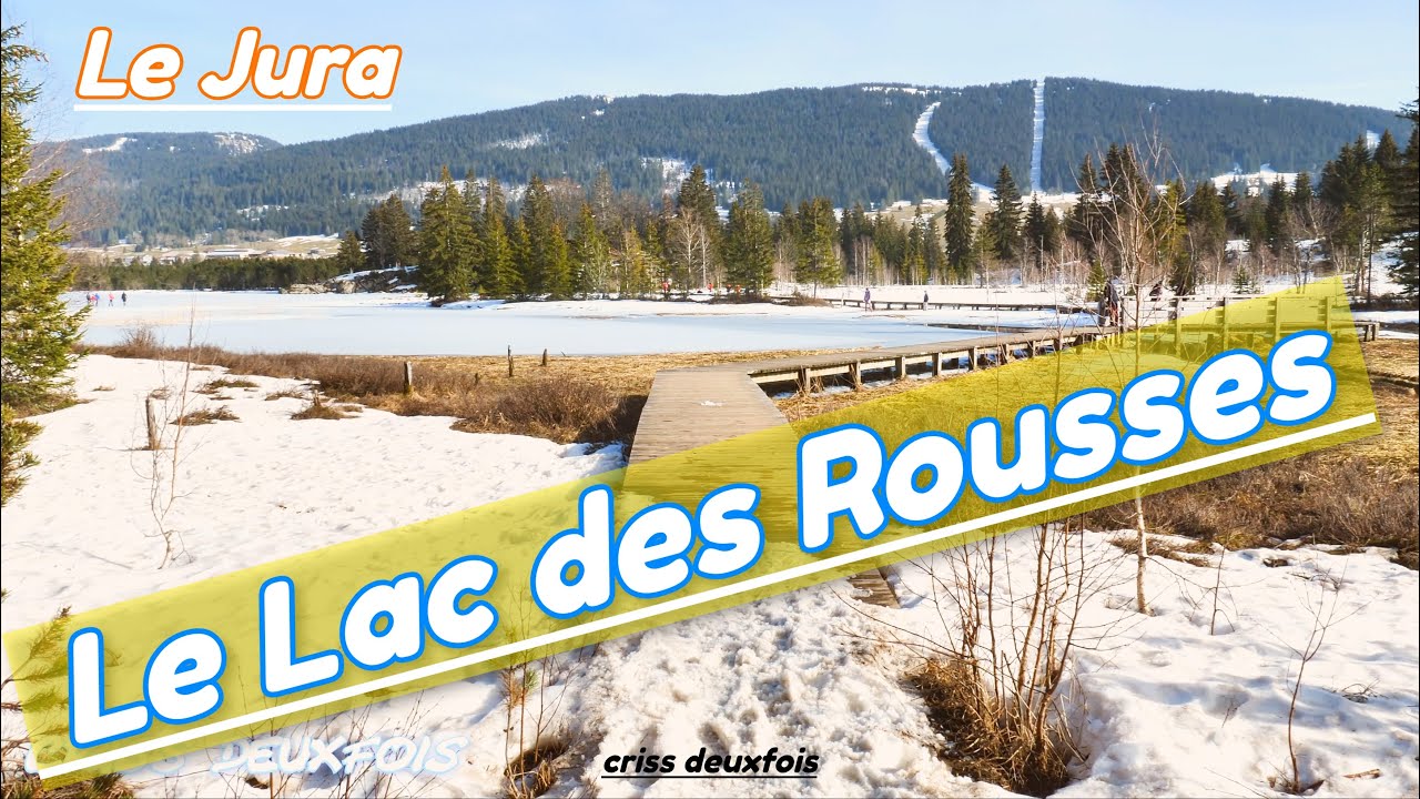 Petite Balade Autour du Lac Des Rousses ; Bourgogne ; Snow ; Village ; Franche-Comté ; Jura ; France