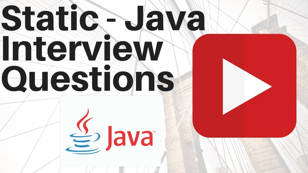 Java Interview Question And Answer Static Field in Java Explain Java Interview Question