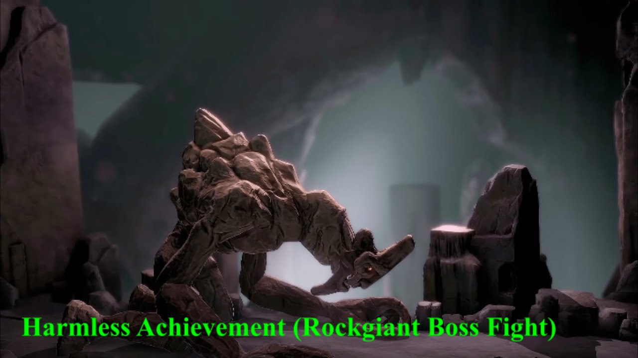 Harmless Achievement (Rockgiant Boss Fight) - GRIME