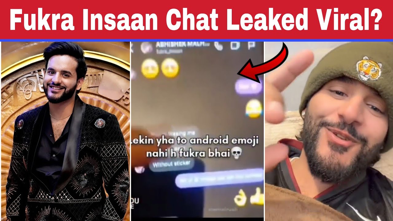 Fukra insaan Viral Chat Controversy Exposed | क्या fukra insaan का भी chat viral हो गया? Real / Fake