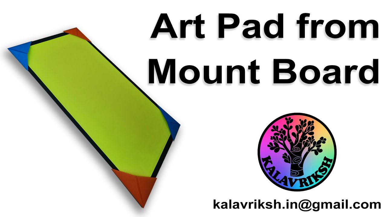 Notepad from Mount Board/ Art pad from Mount Board