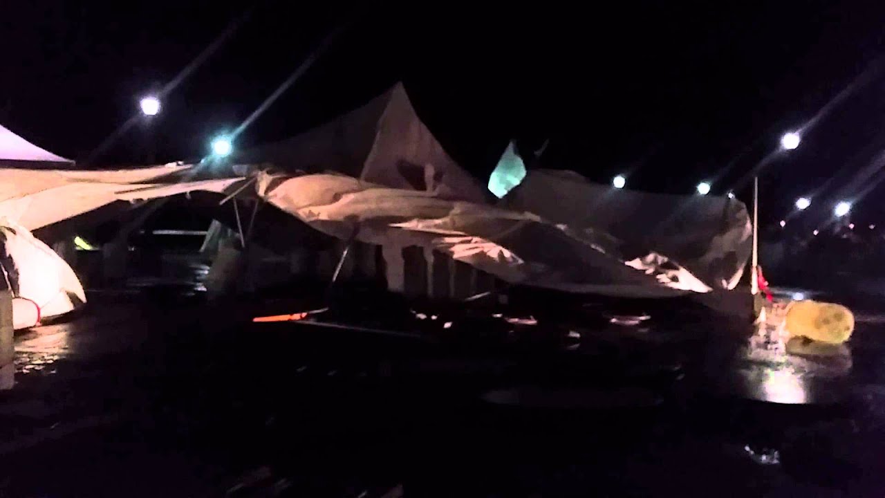 Airborne Crab Festival Tents