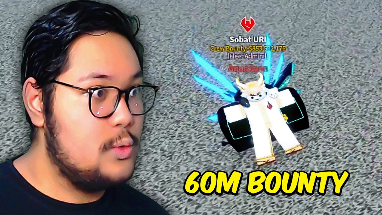 BOUNTY HUNTER 60M vs 10 PLAYER DI BLOX FRUITS!?