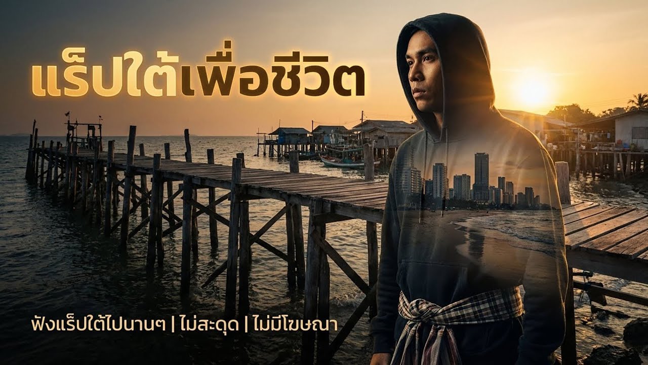 รวมเพลงแร็พใต้【LONGPLAY】ใหม่ล่าสุด ฟังเพลินยาวๆไม่มีโฆษณาคั่นบ่อย