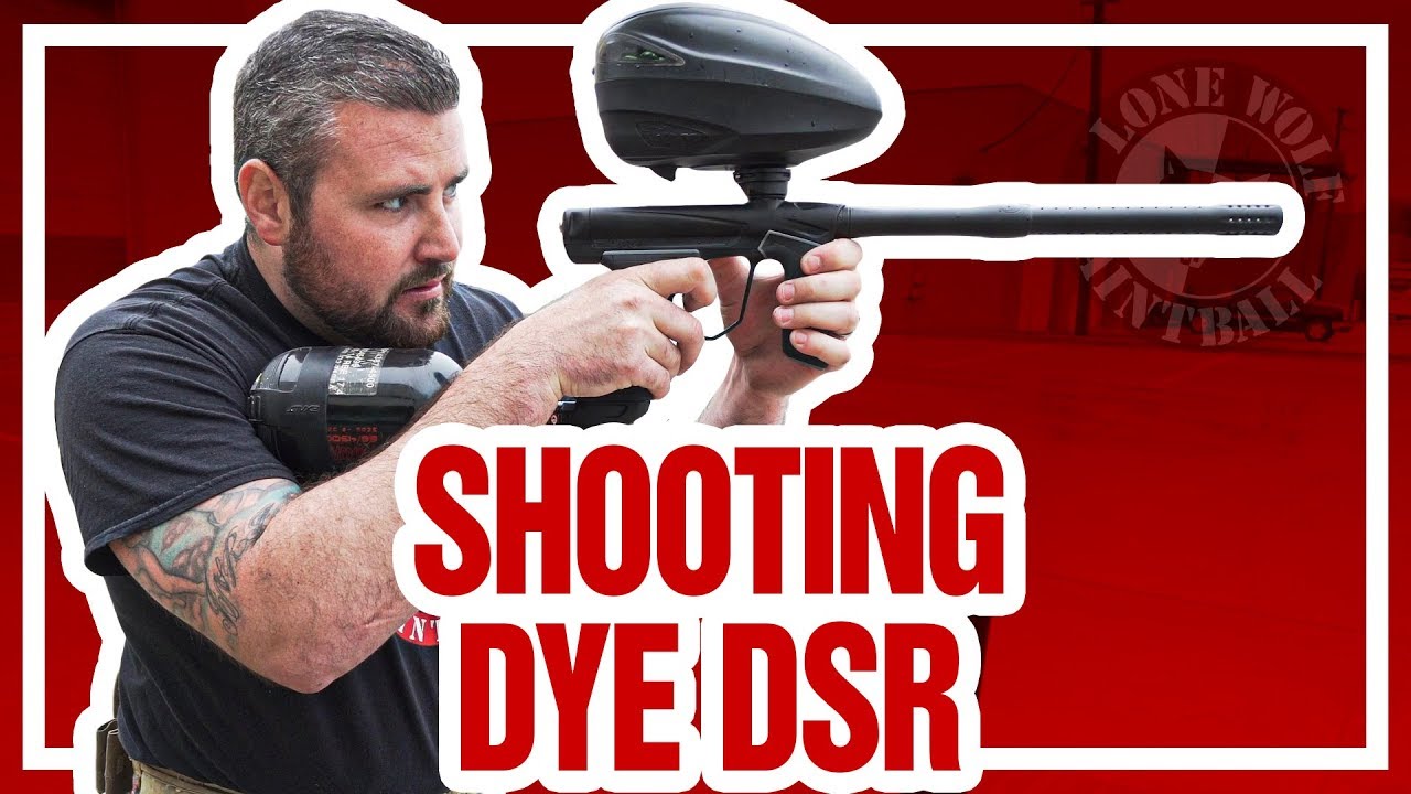 Shooting the Dye DSR vs Shocker XLS | Paintball Gun Comparison | Lone Wolf Paintball Michigan