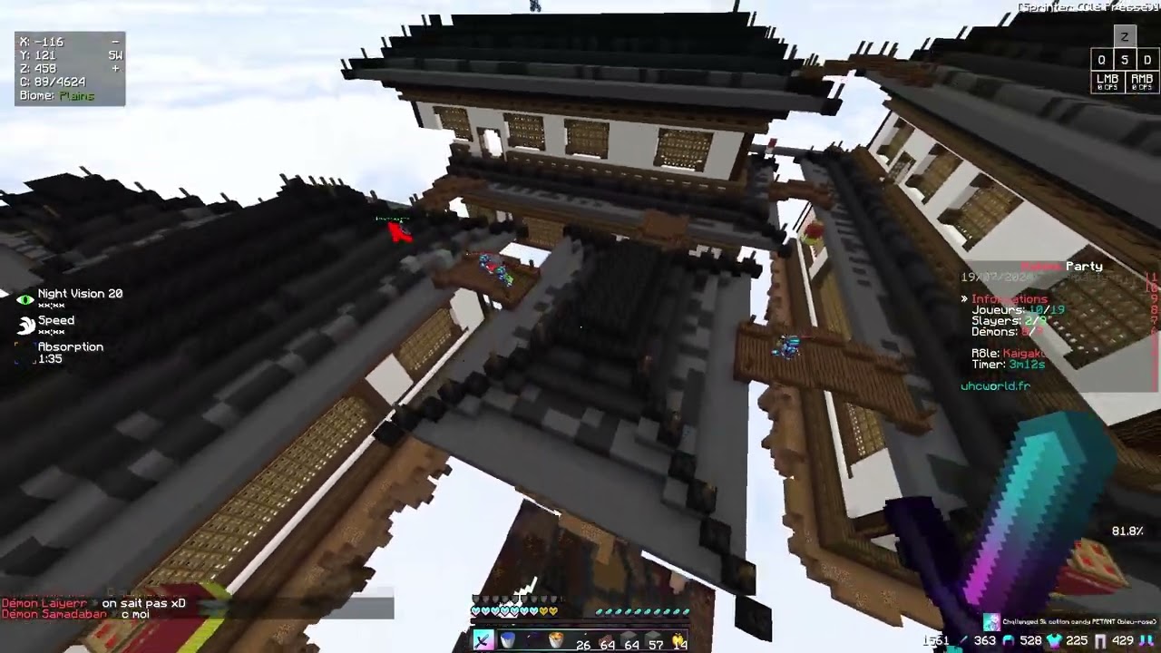 nakime party sur UHC world