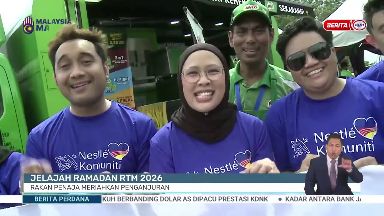 16 FEB 2026 - BERITA PERDANA - JELAJAH RAMADAN RTM 2026: RAKAN PENAJA MERIAHKAN PENGANJURAN