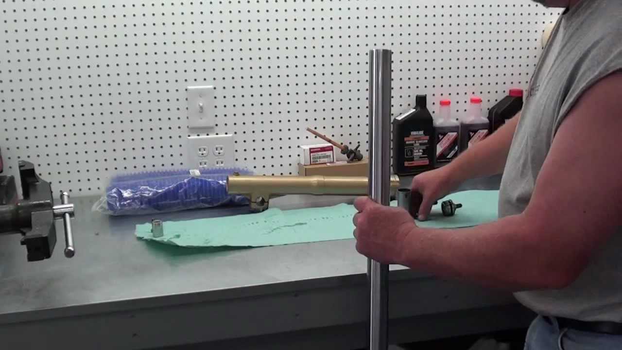 Pt.2 1986 Honda XL600R How To Replace The Fork Seals