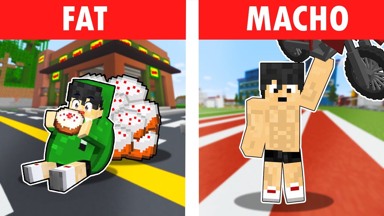Esoni Fat to Macho FULL STORY |  MINECRAFT OMOCITY (Tagalog)