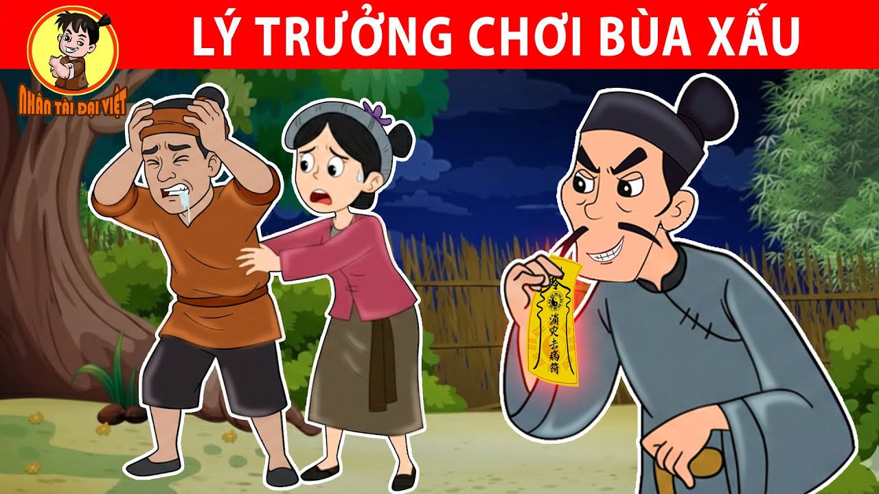 Lý Trưởng Chơi Bùa Xấu - Nhân Tài Đại Việt - Phim hoạt hình - Truyện Cổ Tích Việt Nam