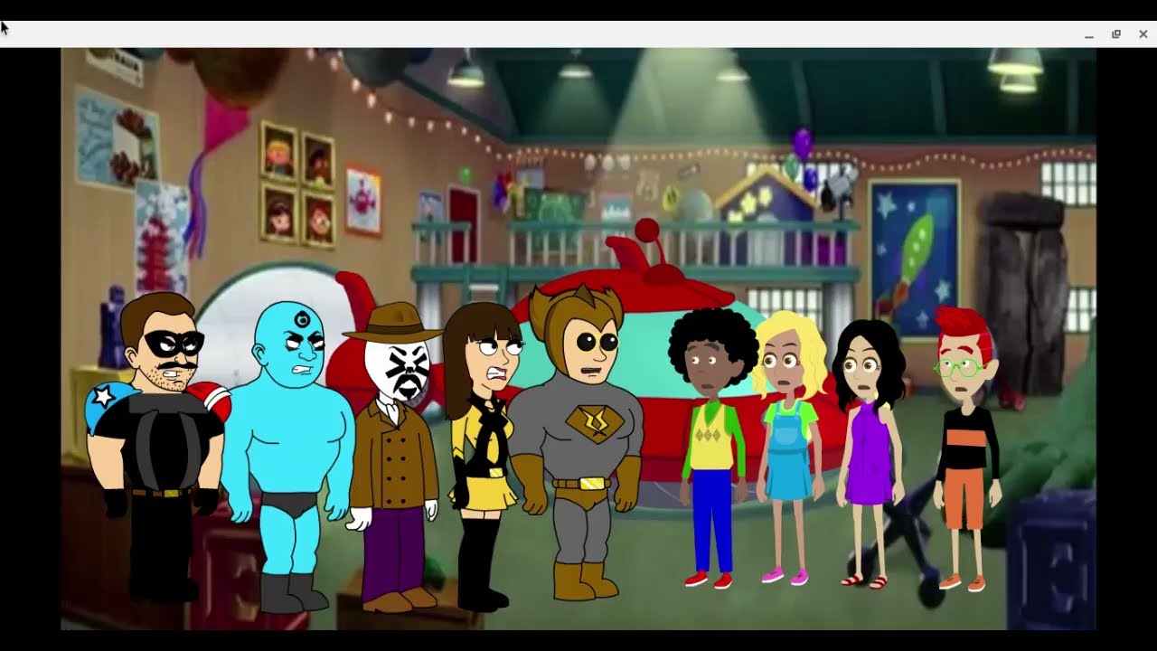 Little Einsteins and more (CNN Regular) get arrested by the Watchmen