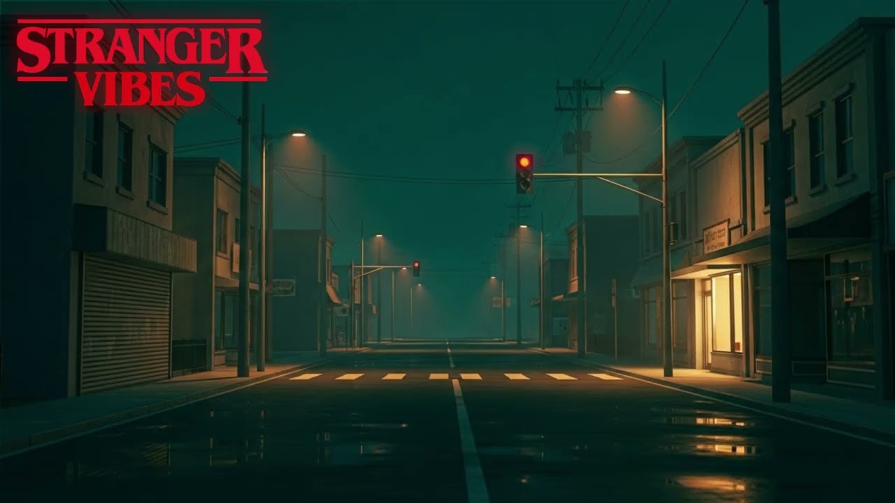 Stranger Vibes – The Empty Main Street | Dark Synthwave Radio