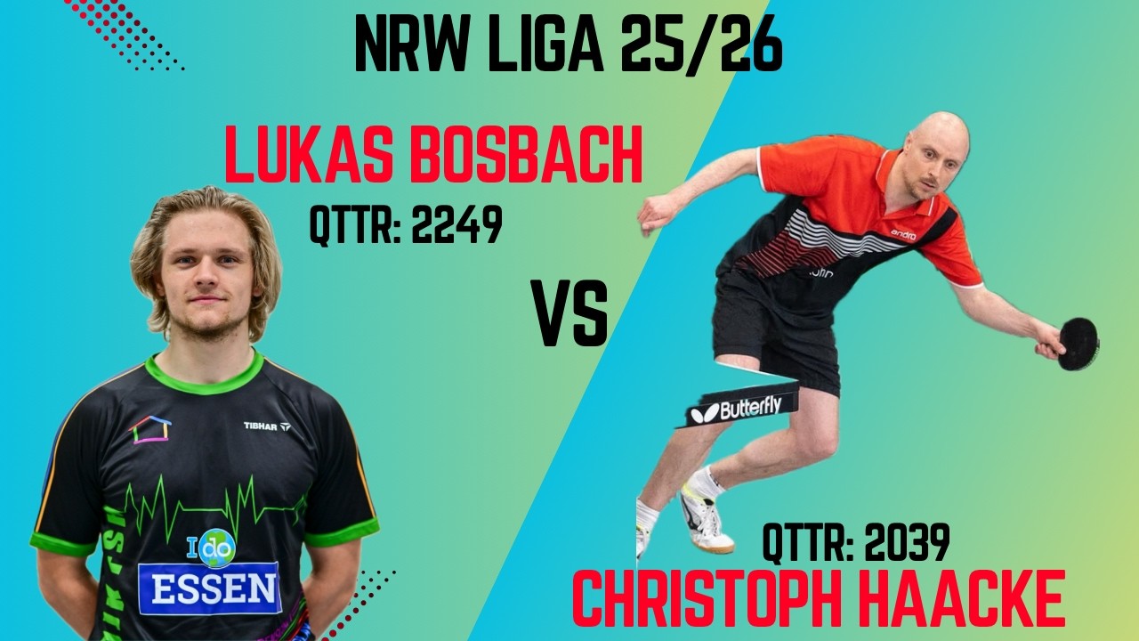 Lukas Bosbach - Christoph Haacke | NRW-Liga 2026