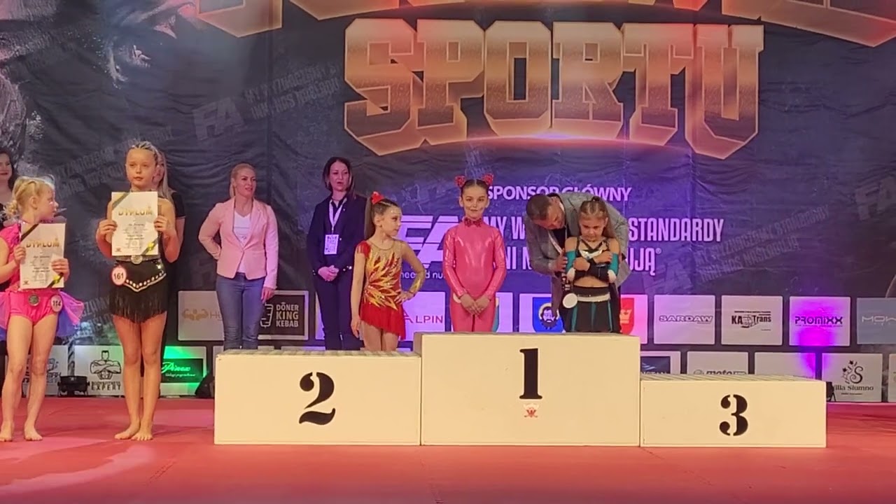 I sze miejsce Debiuty Mistrz Polski Fit Kids WBBF WFF Zblewo 2023