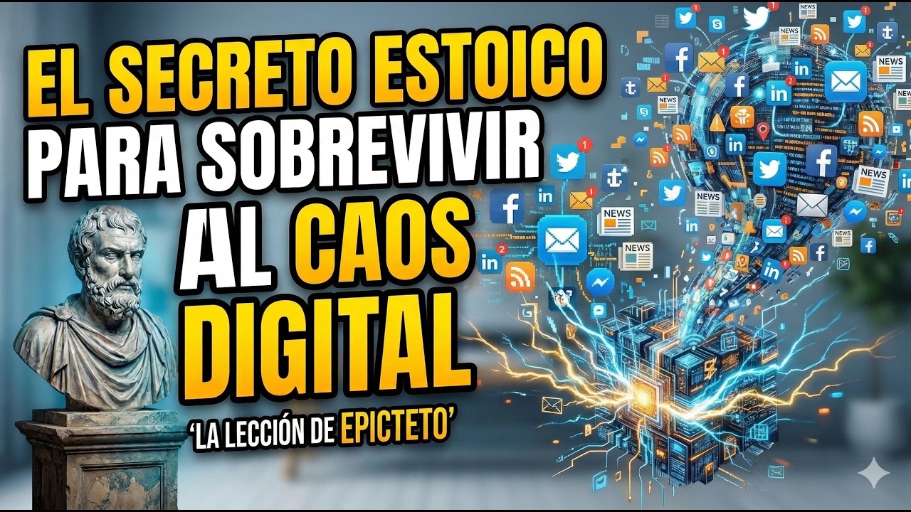 El secreto estoico para sobrevivir al caos digital