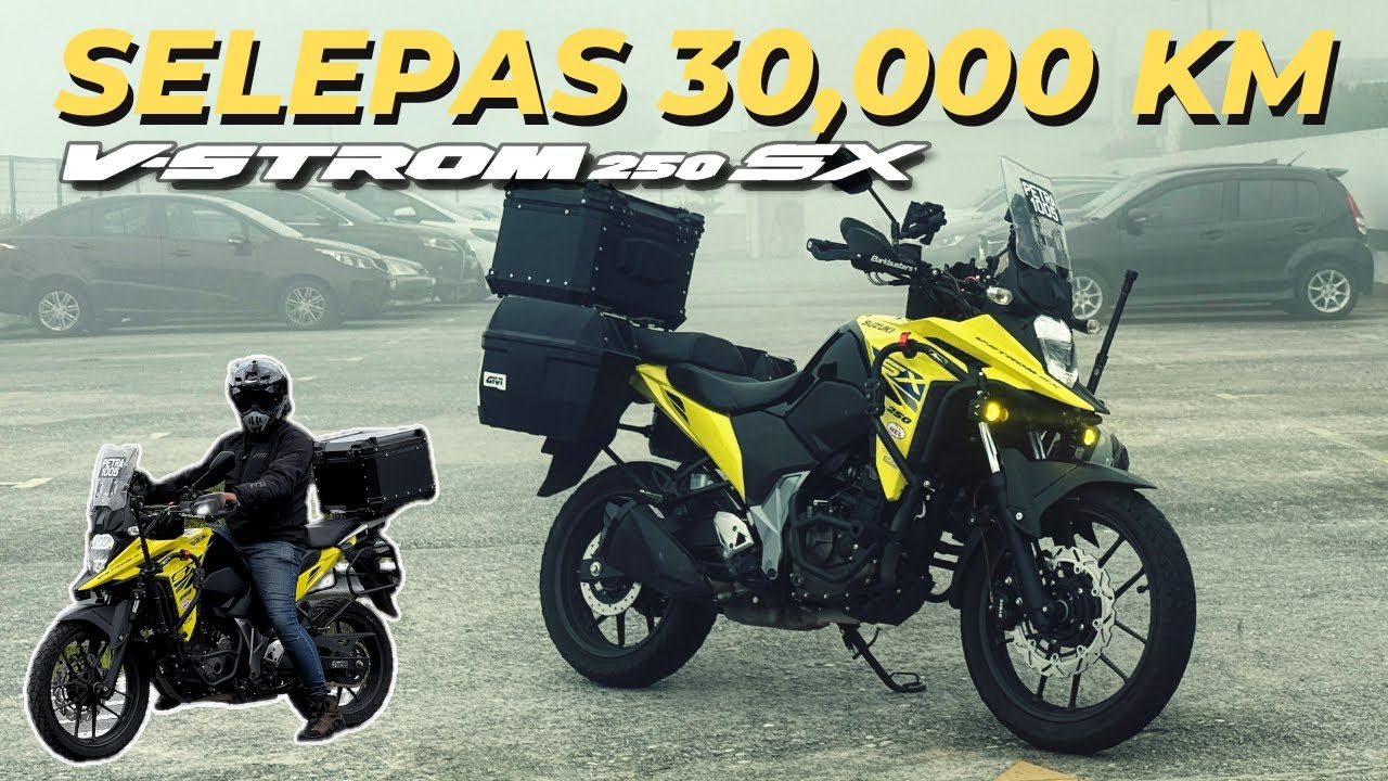 TAHAN LAGI KE MOTOR SUZUKI VSTROM 250 SX NI???