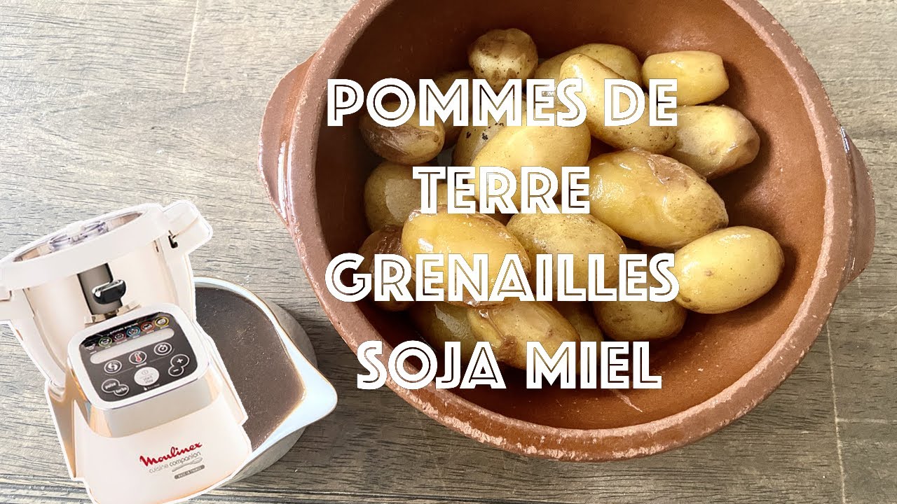 Recettes Companion  — POMMES DE TERRE GRENAILLES SOJA MIEL