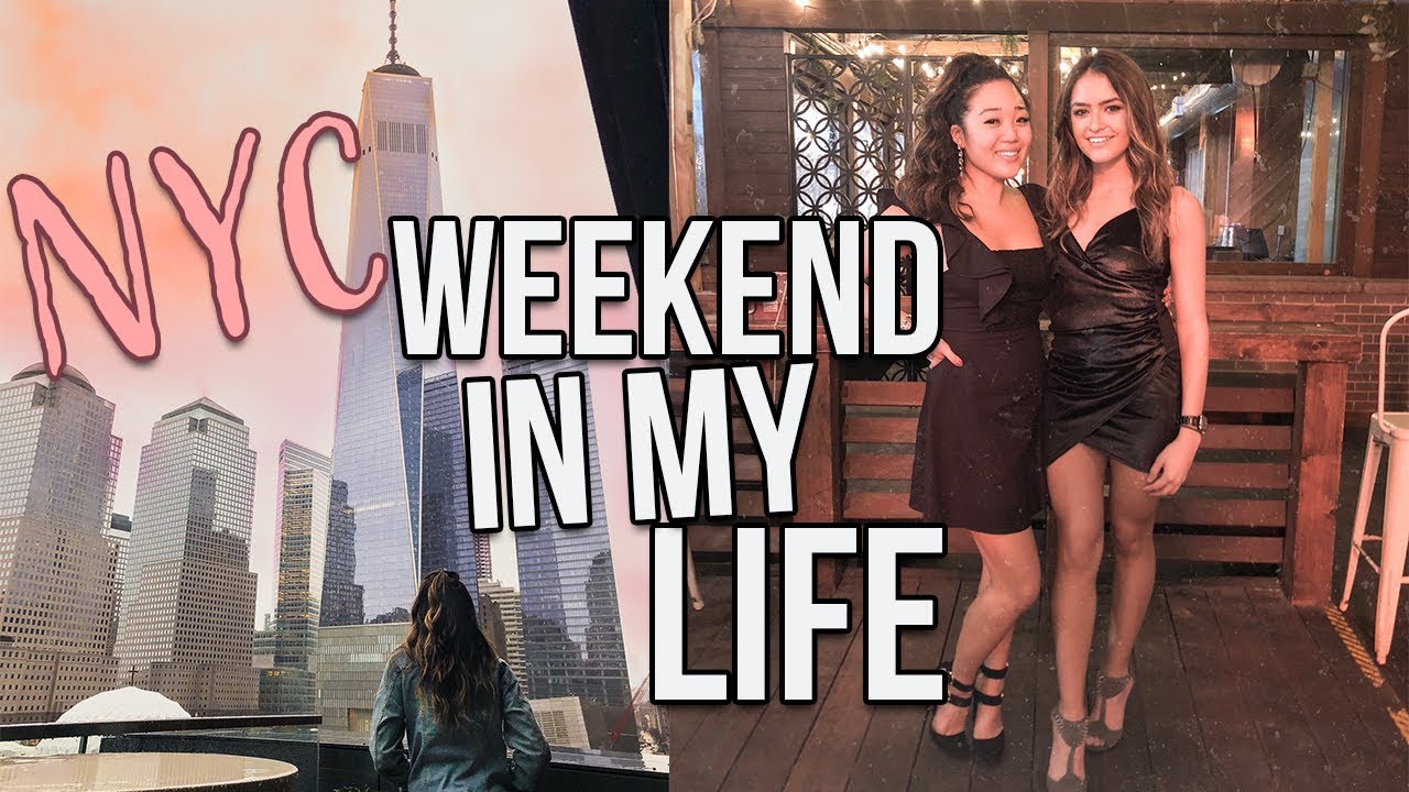 NYC WEEKEND IN MY LIFE: Surprising my best friend, boyfriend trip, and my bus experience