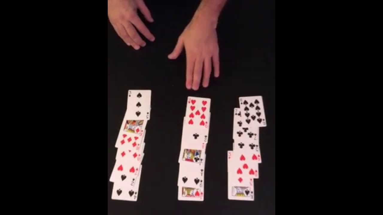 21 Cards Magic Trick