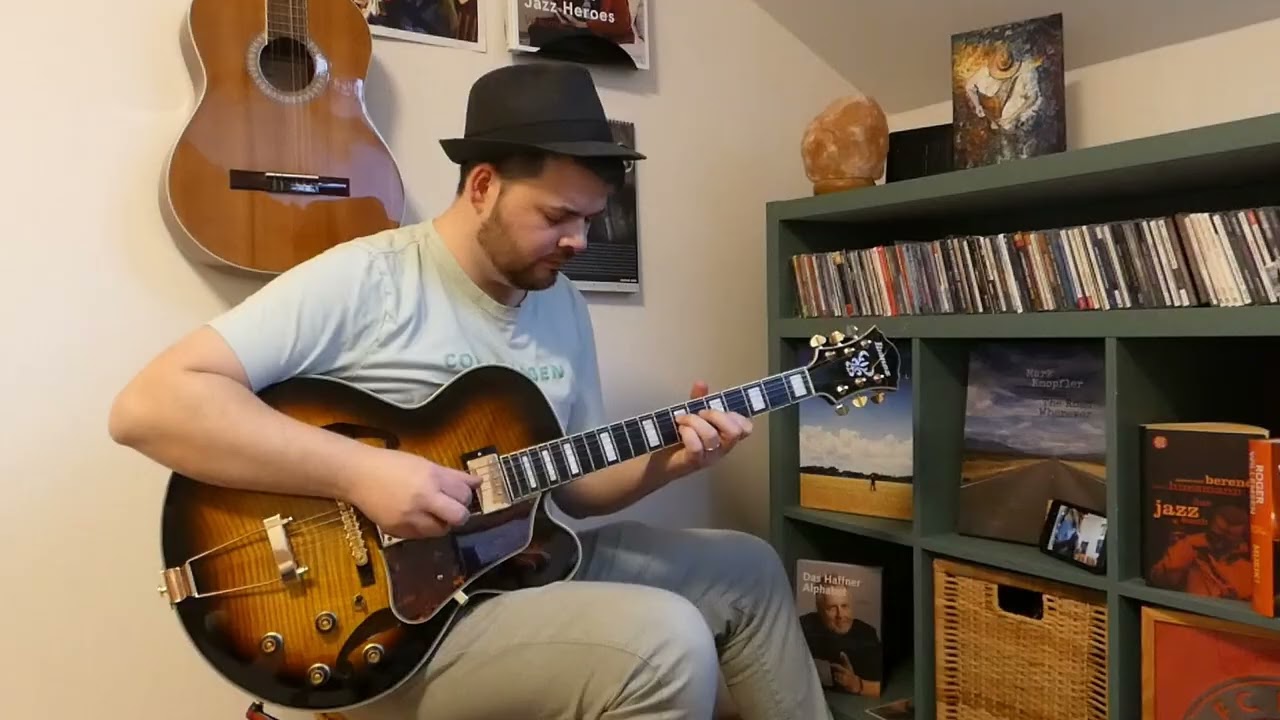 Moondance, on Ibanez AF95FM Guitar and DV Mark Litte Jazz