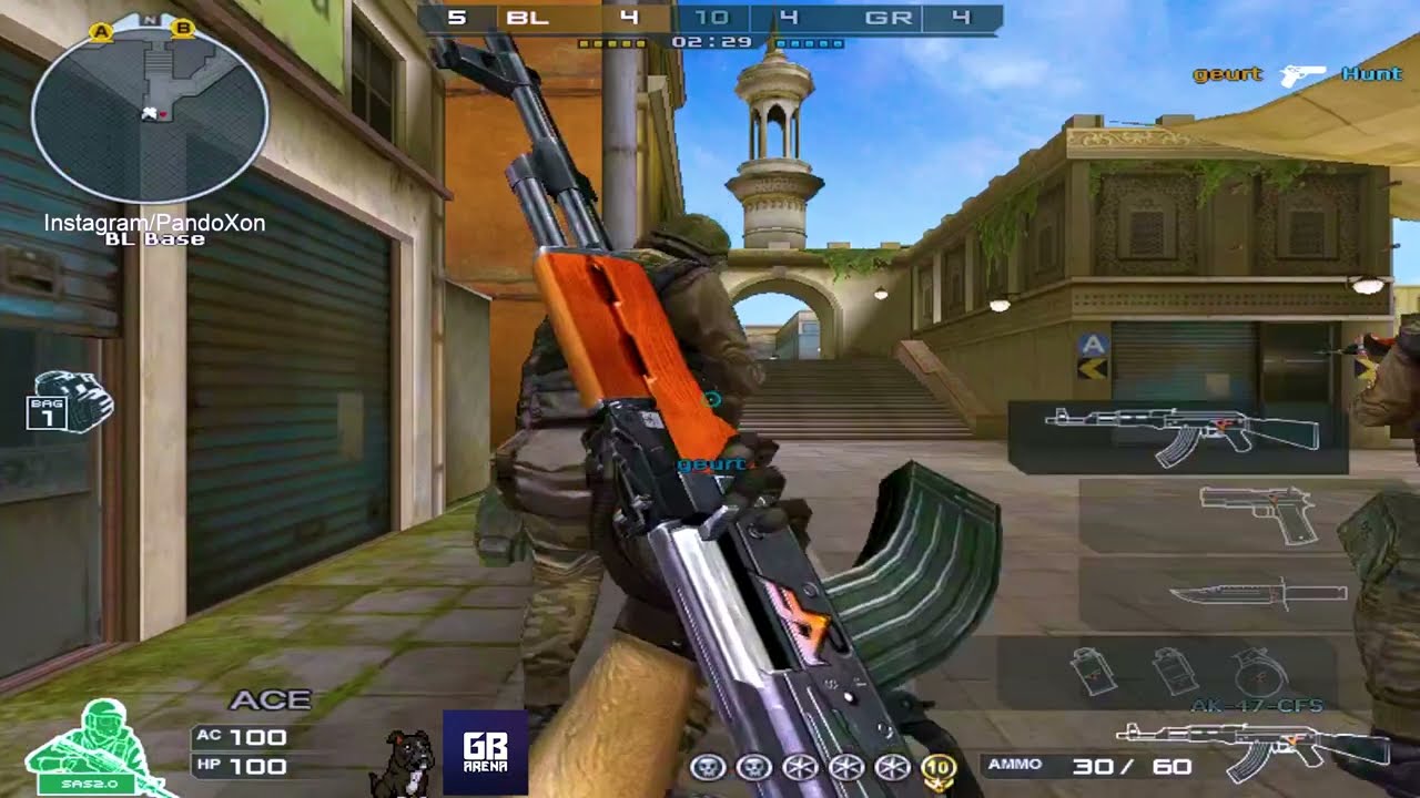 [CF] GBARENA TOURNAMENT MATCH GVBOOTCAMP VS HUNT+4