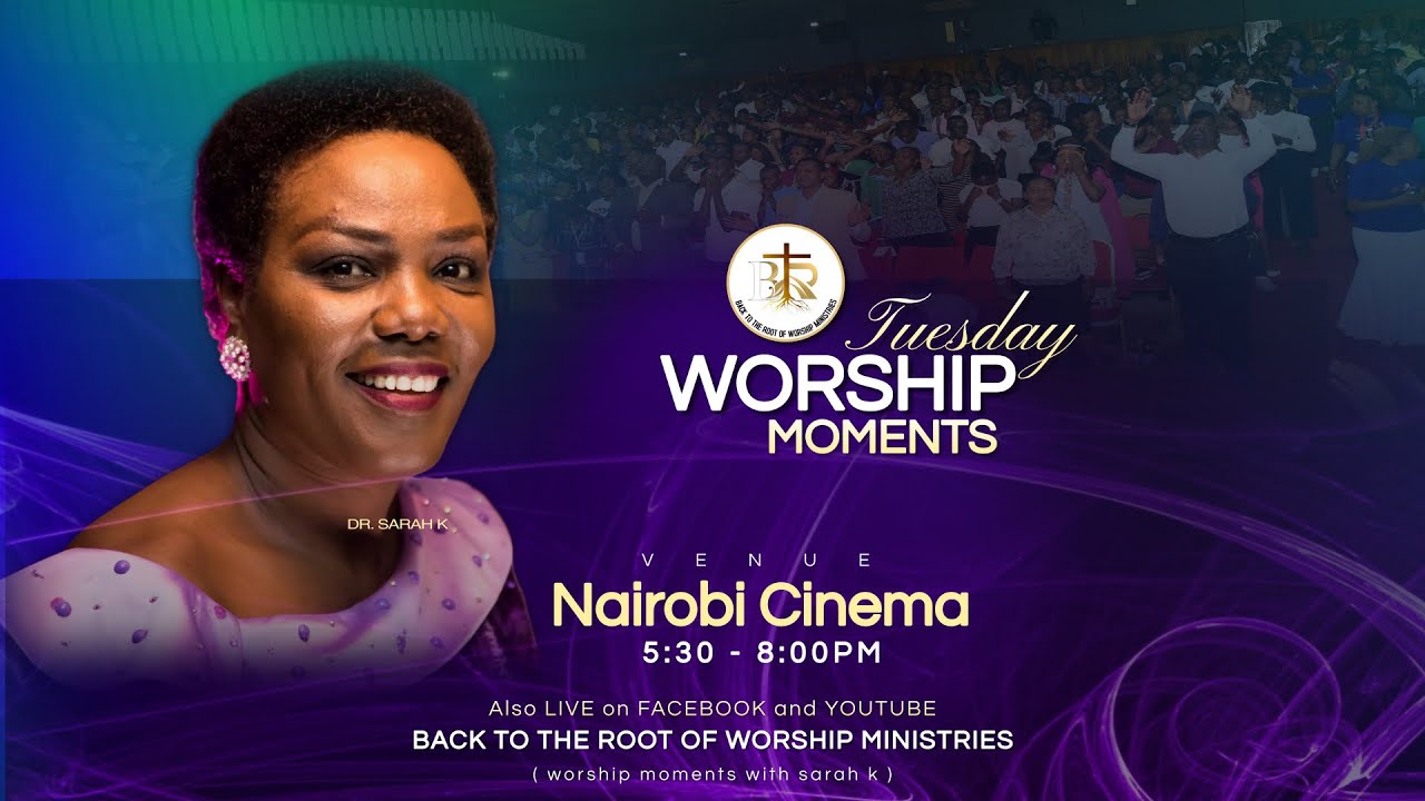 Tuesday Worship Moments Live with Dr. Sarah K & Shachah Team {5th March 2024}