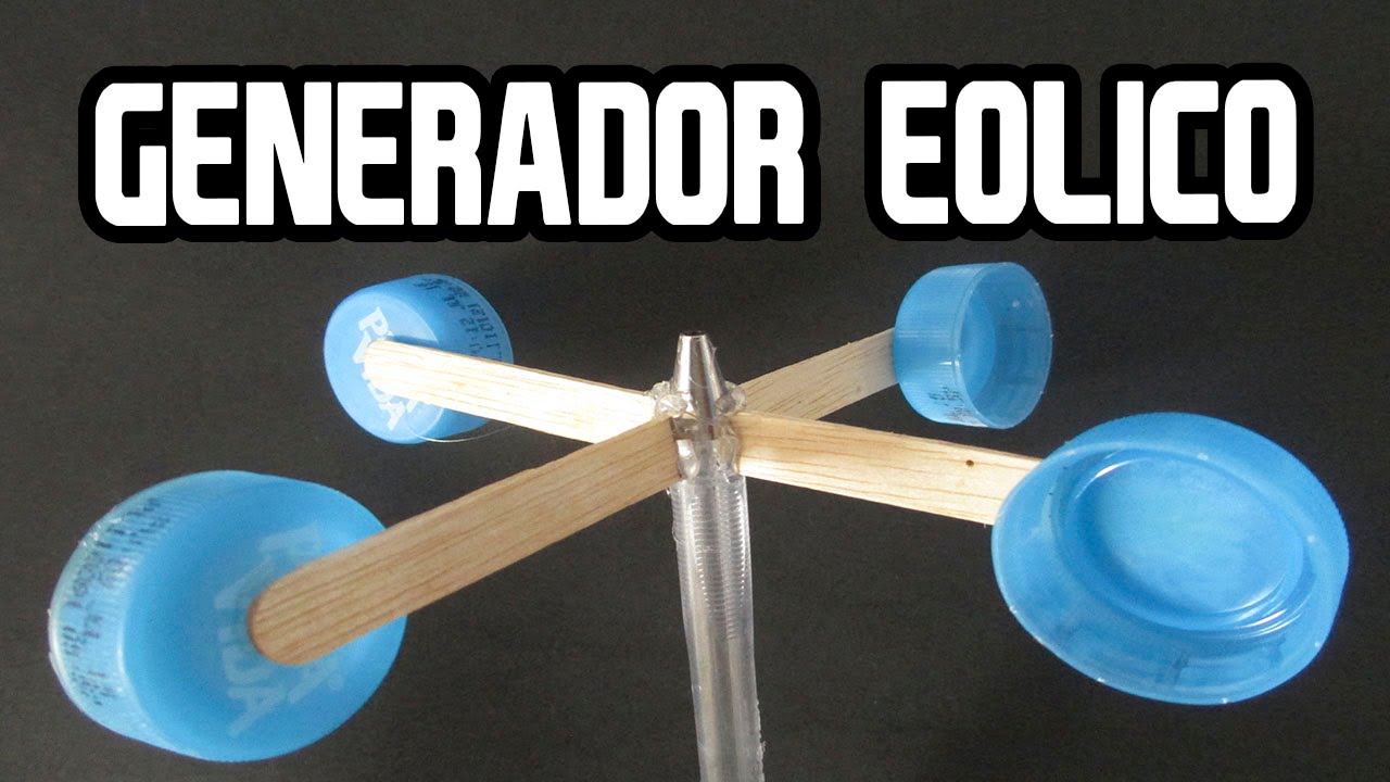 Como Hacer un Generador Eólico casero│PROYECTOS ESCOLARES