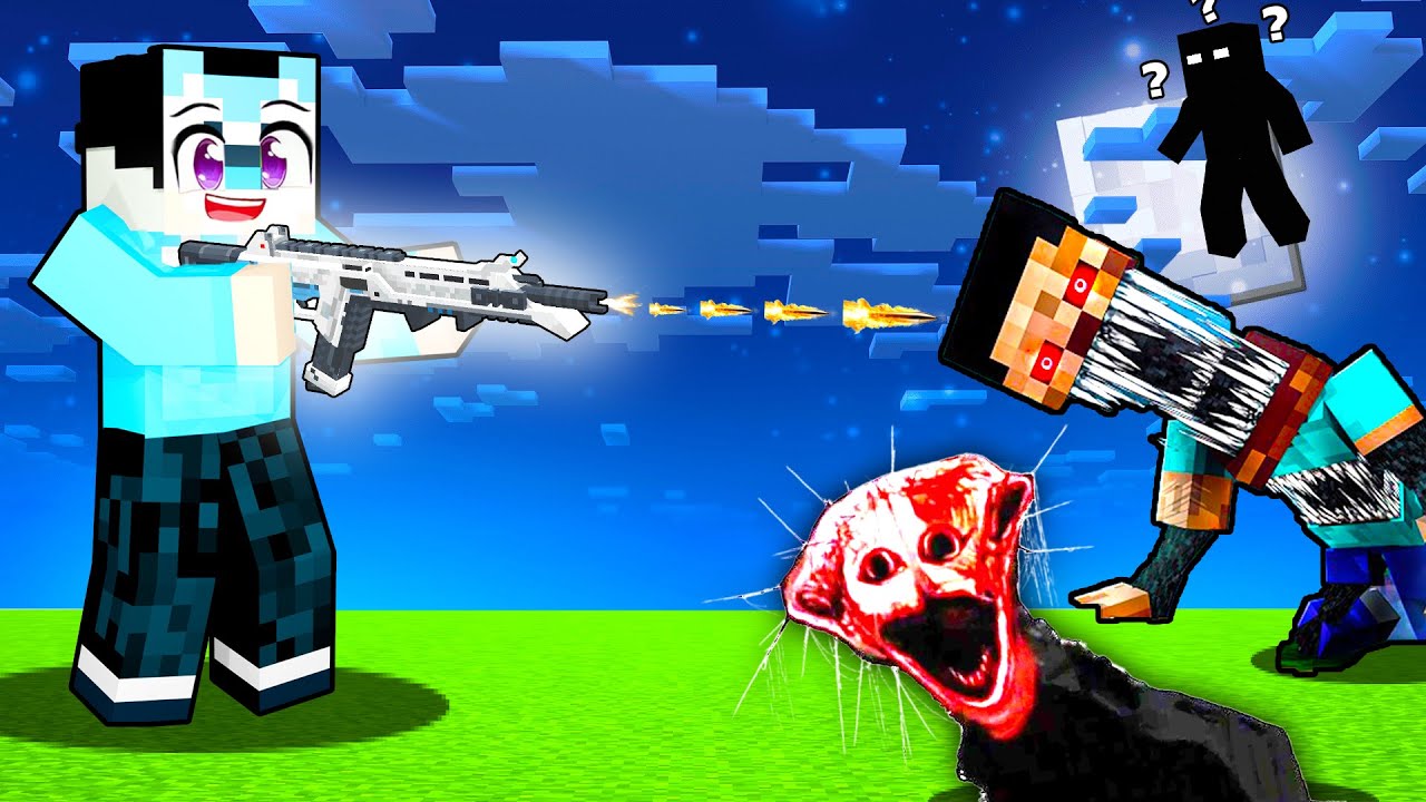 OVERLEVEN In Minecraft HORROR Wereld, Maar Ik Heb GEWEREN!