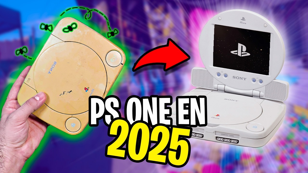 Así Construí Una PS ONE Moderna Por Solo $10 USD 🤫