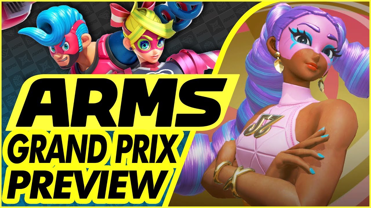 Twintelle Grand Prix 10-Minute Preview in ARMS on Nintendo Switch!
