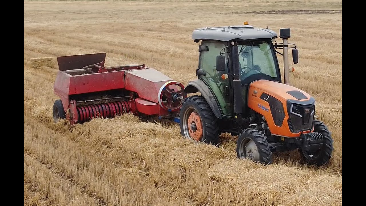 Ensign 804 &mdash; пресс-подборщик в работе 🚜🔥