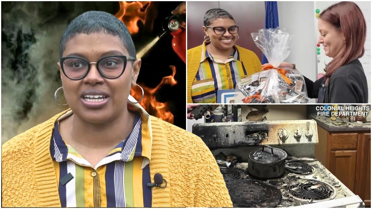 Breast cancer survivor rescues boys from burning apartment in Virginia