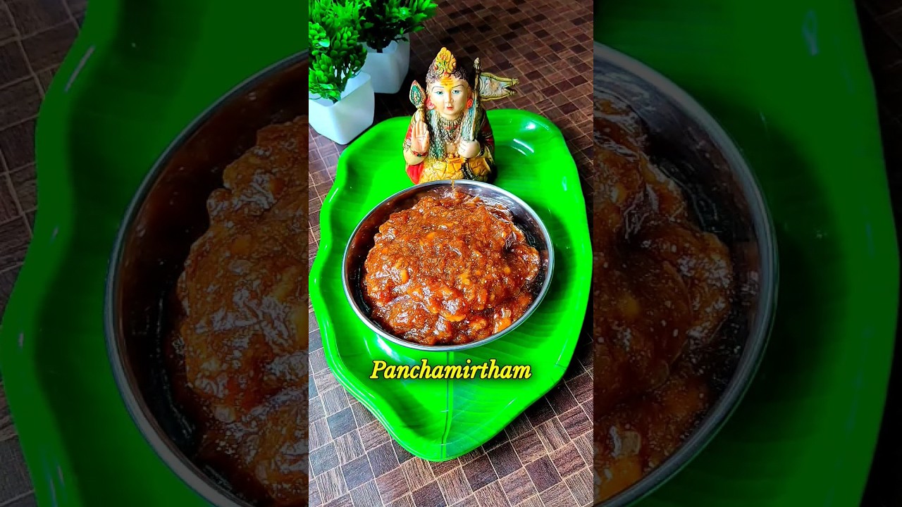 Thaipusam special panchamirtham recipe 