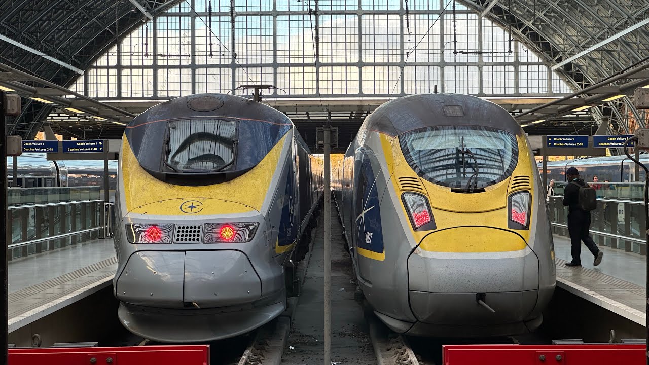 Riding Eurostar Siemens Velaro e320 (Class 374) From Paris to London (November 7, 2025)