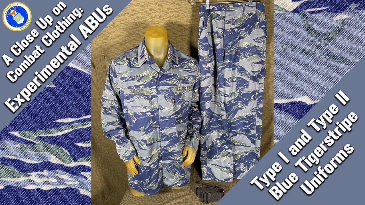 Taking a Closer Look at The US Air Force's Prototype Blue Tigerstripe Uniforms
